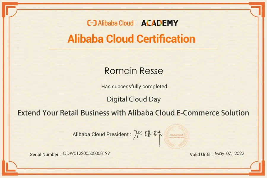 Digital Cloud Day — Extend Your Retail Business with Alibaba Cloud E-Commerce Solution