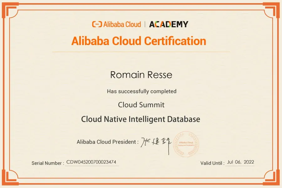 Cloud Summit — Cloud Native Intelligent Database