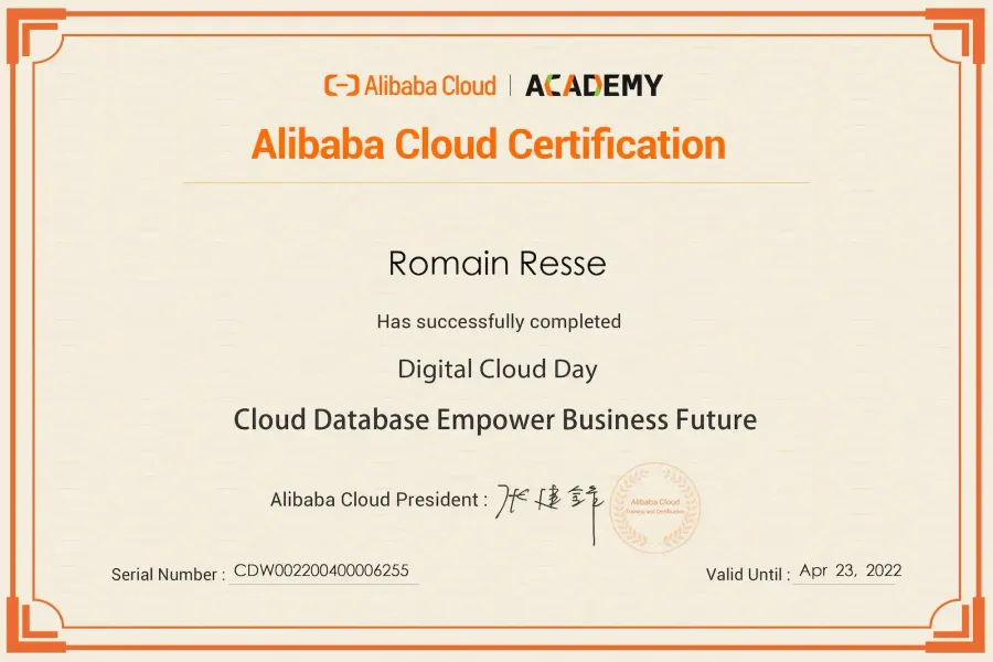 Digital Cloud Day — Cloud Database Empower Business Future