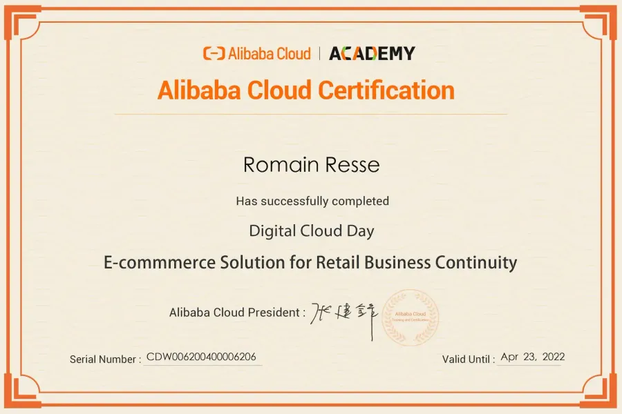 Digital Cloud Day — E-Commerce Solution for Retail Business Continuity