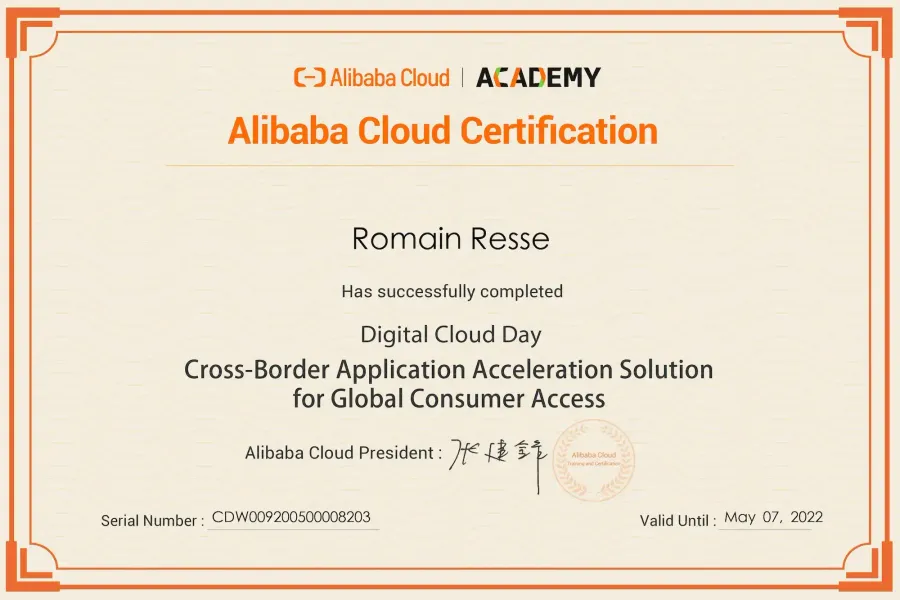 Digital Cloud Day — Cross-Border Application Acceleration Solution for Global Consumer Access